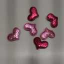 Syhood 9 Pieces Valentine's Day Heart Hair Clips Glitter Sequin Heart Barrettes Hair Clip for Valentines Accessories Christmas Birthday Wedding Themed Party(Red, Rose Red, Pink)