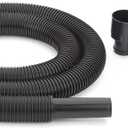 Shop-Vac 9050533 8 Ft x 1.5 Inch Diameter Hose, Flexible Vinyl Construction, Compatible With Standard 1.5 Inch Inlets (1-Pack)