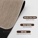 Blvornl Office Chair Mat for Hardwood Floor, 36" x 48" Desk Chair Mat for Hard Wood and Tile Floor, Large Anti-Slip Hard Floor Protector Rolling Chair Mat, PVC Mat Desk Rug for Office Home, Dark Brown