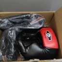 Sparring Head Guard with Gloves - Boxing Safety Headgear for MMA, Kickboxing, Muay Thai & Boxing - Adult & Kids (Small-Medium, Red & Blue)