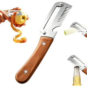 Vegetable Peeler, Multifunctional Vegetable Peeler, Stainless Steel Peeler, Peelers for Kitchen (Color-1PCS)