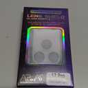 2 Pack Camera Lens Protector for iPhone 17 Pro [ Drop Protection ] AR Tempered Glass Strong Adsorption Metal Camera Cover Screen | Titanium Grey Finish