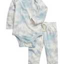 GAP Baby Boys Bodysuit Outfit Set SAIL BLUE 18-24M