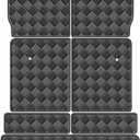 Cargo Mat for 2017-2023 GMC Acadia 6 Seats Trunk Mat & 2ND+3RD Row Rear Backrest Mat, All Weather Rear Cargo Liner Back Seat Cover Protector (6 Seats)