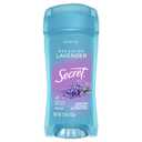 Secret Fresh Antiperspirant Deodorant for Women, 72hr Breathable Sweat & Odor Protection, Instant Freshness & Gentle, PH Balancing Minerals, Clear Gel, Relaxing Lavender Scent, 2.6 oz