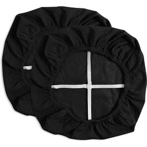 Yikko Chair Seat Cover, High-Density Check Jacquard Ekedalen Seat Cover for Dining Kitchen Restaurant Banquet, Stretch Removable Washable Chair Cushion Protector