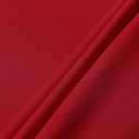 sancua Round Tablecloth - 48 Inch - Water Resistant Spill Proof Washable Polyester Table Cloth Decorative Fabric Table Cover for Dining Tables, Buffet Parties and Camping, Red