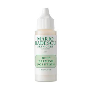 Mario Badescu Deep Blemish Solution, Spot Treatment for Face with Potent Zinc Oxide, Niacinamide and B Vitamins Overnight Treatment Serum that Targets Large Blemishes Under the Skin