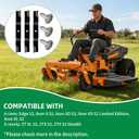 52'' Mower Deck Rebuild Kit, Compatible with A riens Edge 52, Ikon-X 52, Ikon-XD 52, G ravely ZT XL 52, ZTX 52, Include 04771200 04794400 Blade (3), 51537200 51528000 Spindle (3)