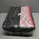 Lahome Outdoor Rugs 8x10 Waterproof, Reversible Plastic Large Outdoor Rug for Patios, Outside RV Mat Carpet for Patio Deck Porch Backyard Balcony Picnic Trailer(Pink/Green, 8' x 10')