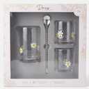Mixing Glass Cocktail 4Pcs Set Daisy