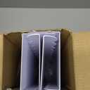 Nursery Book Shelves, 17 Inch Metal Floating Shelves for Wall 4 Pack, Scalloped Shelves, Wall Mounted Book Shelf for Kids Bedroom, Baby Room, Nursery Decor (White)