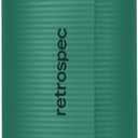 Retrospec Solana Yoga Mat 1" Thick w/Nylon Strap for Men & Women - Non Slip Exercise Mat for Home Yoga, Pilates, Stretching, Floor & Fitness Workouts