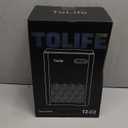 ToLife Dehumidifier for Home, 1000 sq.ft Dehumidifiers for Basement Bedroom Bathroom with 95 OZ Water Tank, Auto Shut Off 7 Colors LED Light, White Black