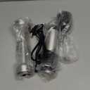 MasterChef Immersion Blender Handheld with Electric Whisk & Milk Frother Attachments, Hand Held Stainless Steel Stick Emulsifier for Making Baby Food, Soup, Puree, Cake, Cappuccino, Latte etc, 400W (3-in-1 (Pack of 1))