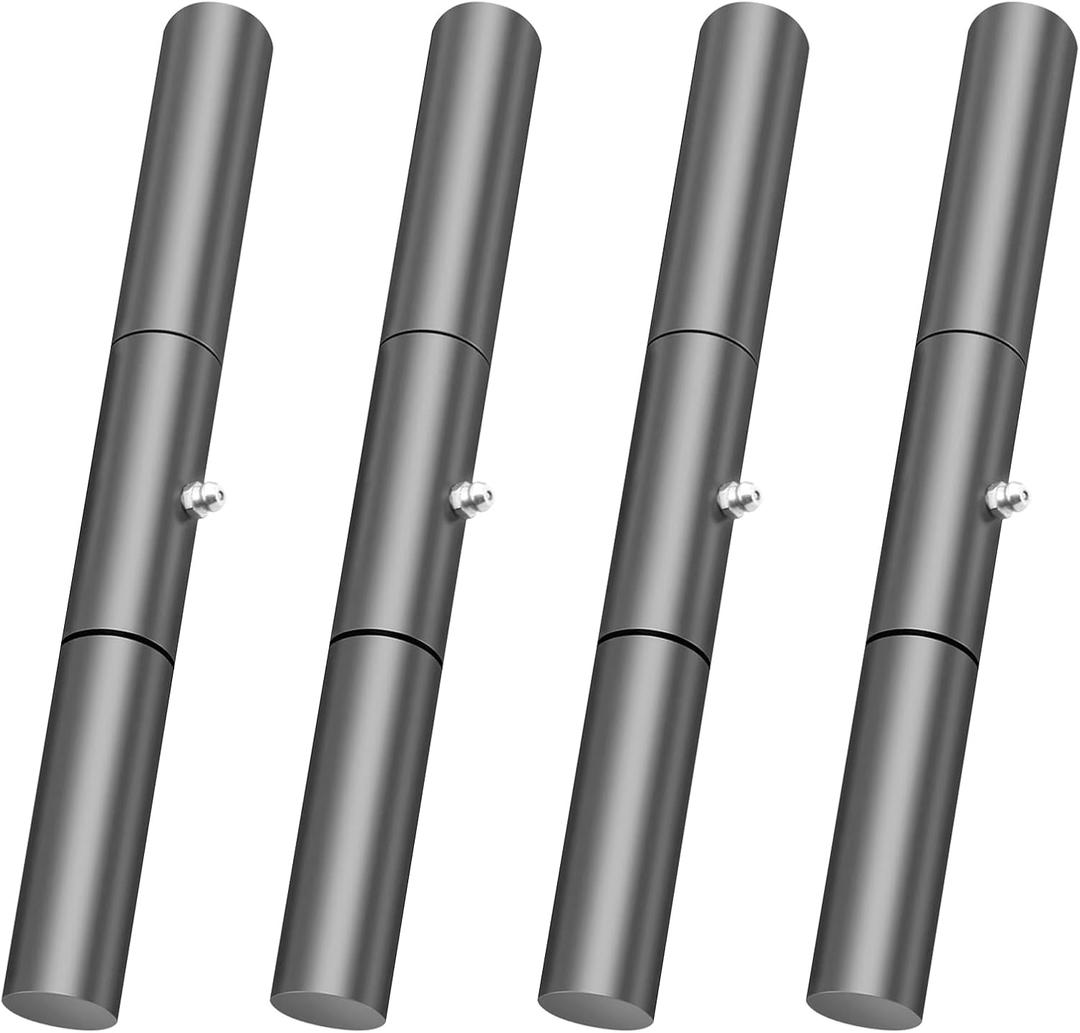 4 Pack Trailer Ramp Hinge Weld On 10" Heavy Duty, Weldable Trailer Door Gate Ramphinge