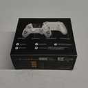 ManbaOne Interactive Screen Wireless Gaming Controller for PC/Switch/Switch 2/iOS/Android,Hall Effect Stick & Trigger,RGB Lighting,Remappable Buttons,1800mAh with Charging Dock (White)