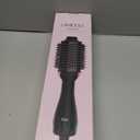 Hair Dryer Brush Blow Dryer Brush in One, Upgraded 4 in 1 Hair Dryer and Styler Volumizer with Negative Ion Anti-frizz Ceramic Titanium Barrel Hot Air Hair Straightener Brush