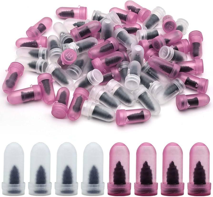 Sonku Tire Repair Rubber Nail, 60 Pcs Tire Repair Screws, Tire Screw Plug Repair Kit, Vacuum Tire Repair Screws for Quick Fixes Car Accessories for Truck, Tractor, Motorcycle