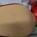 Riekhany Satin Ballet Heels for Women Closed Square Toe Bow Ballerina Heels Lace Up High Heel Slingback Pumps Strappy Stiletto Mary Janes Elegant Party Shoes 8