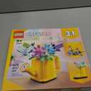 LEGO Creator 3 in 1 Flowers in Watering Can Building Toy - Fun, Creative Activity for Kids, Girls and Boys, Ages 8+ - Gift for Birthdays - Building Options for Rain Boots or Birds - 31149