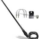 Retevis Heavy Duty Mobile Radio Antenna, Dual Band UHF/VHF Antenna, 1 Pack