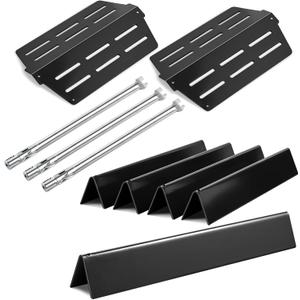 Genesis E-310 7621 Flavorizer Bars 65505 Heat Deflectors 62752 Grill Burner Replacement Parts for Weber Genesis 300 Series 3 Burner Grill Parts S-310 EP-310 EP310 S320 E320 EP320 S-330 E330 EP330