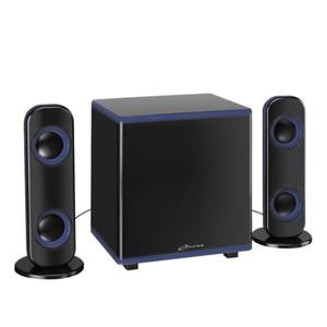 iLive Bluetooth 2.1 Channel Home Music System with LED Lights, Subwoofer, IHB26, Black