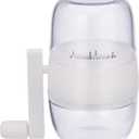 SYCOOVEN Nut Chopper Manual Nut Grinder Hand Crank For All Nuts Walnut Pecans, Hand Held Food Shredder Cutter Mincer Food Shredder Tool for Vegetables Fruits Nuts(White)