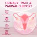 DVO Vaginal Probiotics for Women,pH Balance,60 Billion CFU with Prebiotics & Lactobacillus,Healthy Odor, Yeast Balance & Flora Support for Immune Health 90 Count