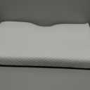 Derila Cervical Queen Size Pillow for Sleeping - Support Pillow for Side, Back, Stomach Sleepers - Contour Best Bed Pillows for Sleeping (1 Pillow | White)