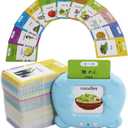 MAYAPHILOS 510 Sight Words Japanese and English Talking Flash Cards, Learn Japanese for Kids, Bilingual Toys for Toddlers Japanese Learning Toys Sensory Preschool Educational Birthday Gifts