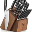 Cangshan L Series 17-Piece German Steel Forged Knife Set, 1026795 (Black)