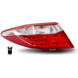 labwork 1-Pack Left Driver Side Tail Light Replacement for 2015 2016 2017 Toyota Camry Outer Rear Brake Lamp Assembly TO2804121 8156006640