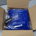 Sensory Swing for Kids Indoor and Outdoor Pod Hammock Chair Seat Upgrade Max 300 lbs Hanging Swing with Inflatable Cushion Includes Hardware Hanger Kit for Asperger's Autism ADHD (Blue)