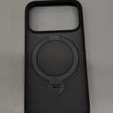 TORRAS Q3 Spin for iPhone 17 Pro Case, Patented 360 Magnetic Stand, Fit for MagSafe, Built-in Ring Holder Kickstand, Mil-Grade Protective Case for iPhone 17 Pro, Camera Control, Translucent Black