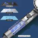 2025 Filtered Shower, Portable Shower with 3 Spray Modes, Adjustable On/Off Shower Head, with 150cm/1.5m Hose, Suitable for Aquarium and Animal Bathing and Rinsing