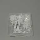 140Pcs White Rubber Plug Box, Round Hole Silicone Tool Various Sizes Rubber Plugs Round Holes, T-Type Flexible Stopper Sealing Covers for Car Wiring Furniture