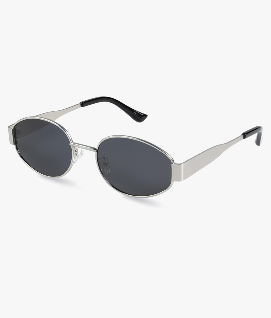 livho 2025 Trendy Oval Sunglasses - Stylish Polarized Shades for Everyday - Retro Metal Frames