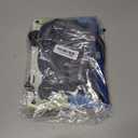 Scnioy Case for iPad 9th Generation iPad Case 9th 8th 7th Generation iPad 10.2 Inch iPad 9th Gen Cover with Screen Protector Pen Holder TabletCases 360° Rotating Stand, Black Blue