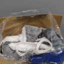 Heated Blanket Throw Size Fast Warming Heating Electric Throw Blanket with 6 Heat Settings & 4 Hours Auto-Off, Ideal Gift for Her, 50"x60", London Grey