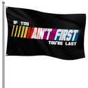 Motivational Racing Flags 3x5 FT – Durable Polyester Race Flags with Bold Design, Inspired by Talladega Nights – Designed for Gym, Man Cave, Wall Decor, Office, Workout Room, or Birthday Gift Idea