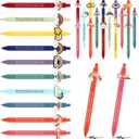 30 Pcs Operation Christmas Pens Inspirational Rainbow Ballpoint Pens with Motivational Words Rainbow Party Favors Classroom Rewards Gifts from Teachers