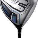 Speed System Golf Titanium Driver Golf Club, Loft Lightweight Graphite Shaft, Oversized Sweet Spot, Aerodynamic, USGA Conforming Mens Driver + Deluxe Headcover - Blue 11.5° Loft, Right