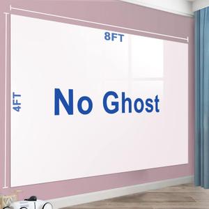 Nortix Dry Erase Wallpaper, Whiteboard Paper for Wall, White Board Sticker Roll for Wall, Dry Erase Contact Paper Stain-Proof Wall Decal, Perfect Replacement for White Board (4x8ft)