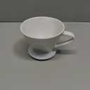 Fino Filter Cone, Fine White Porcelain, Number 2-Size, Brews 2 to 6-Servings