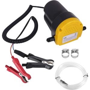 AIGMISON 12V 80W Oil Change Pump Extractor,Upgraded Electric Oil Pump with Overload Protection,Motor Oil Diesel Fluid Transfer Pump,Oil Transfer Pump with Tubes