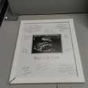 Tiny Ideas Sonogram Signature Frame - Ultrasound Picture Keepsake, Gender Neutral Baby Shower Decor, First Time Moms Pregnancy Gift, Guest Book Alternative, Ideal for Nursery, Marker Included