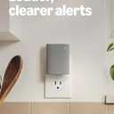 Ring Chime — Enhanced audio for real-time alerts you can hear from anywhere, easy plug-in setup, simple wifi & Bluetooth connectivity, sleek design, White
