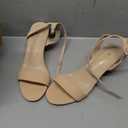 DREAM PAIRS Women's Low Heels for Women Classic Open Toe Ankle Strap Block Chunky Heel Sandals Holiday Party Wedding Dress Pumps Shoes 10